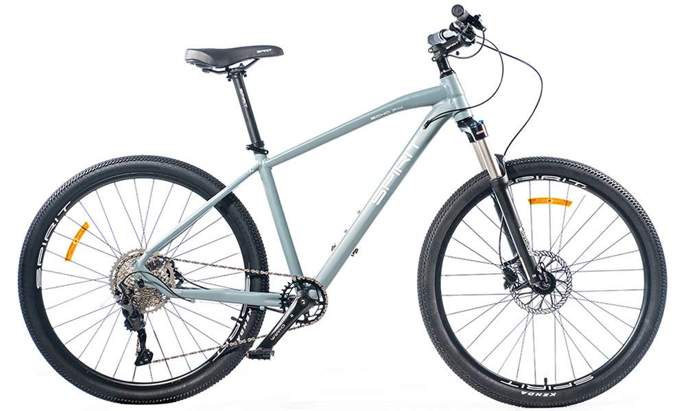 Фотографія Велосипед Spirit Echo 7.4 27,5" 2021, розмір L, Сірий